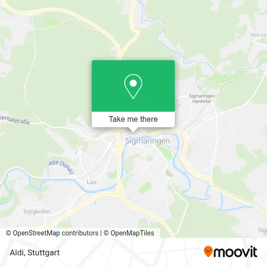 Aldi map