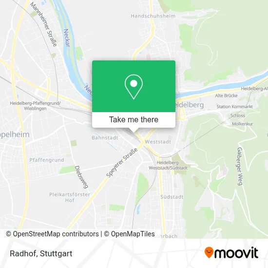 Radhof map