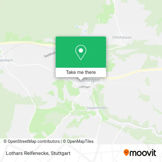 Lothars Reifenecke map