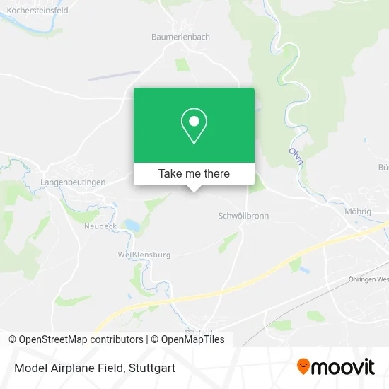 Modellflugplatz map