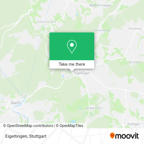 Eigeltingen map