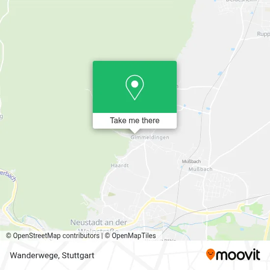 Wanderwege map