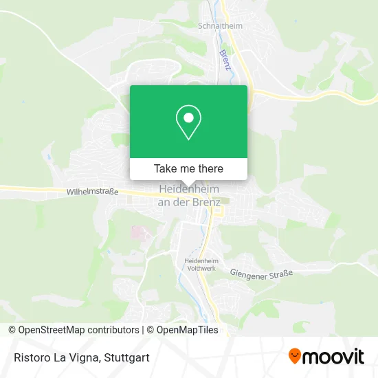 Ristoro La Vigna map