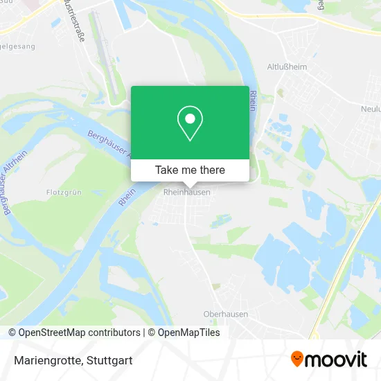 Mariengrotte map