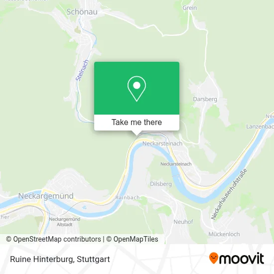 Ruine Hinterburg map