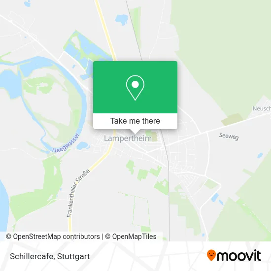 Schillercafe map