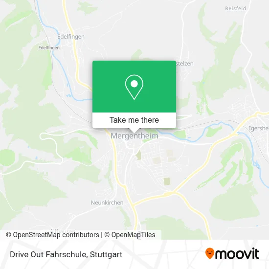 Drive Out Fahrschule map