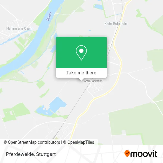 Pferdeweide map