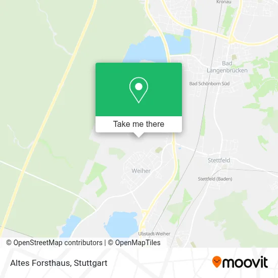 Altes Forsthaus map