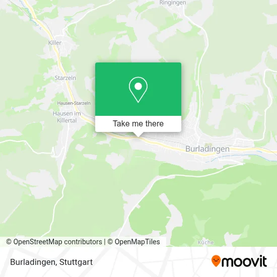 Burladingen map