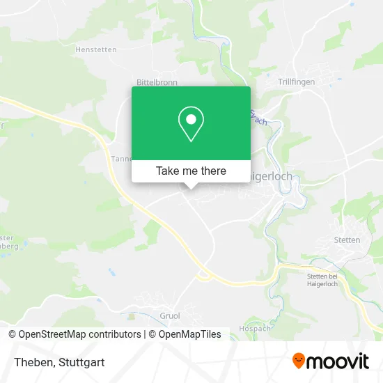 Theben map