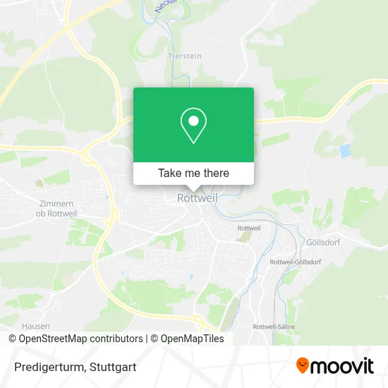 Predigerturm map
