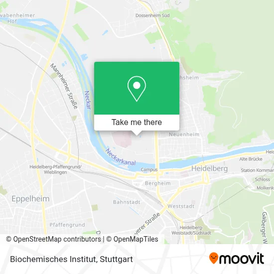 Biochemisches Institut map