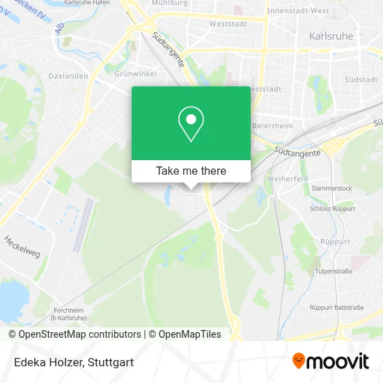 Edeka Holzer map