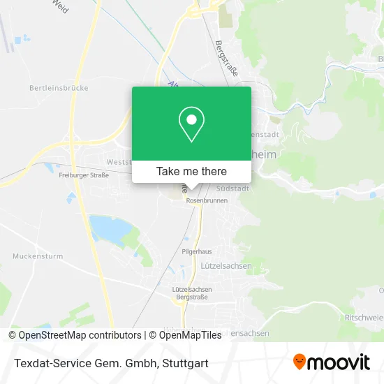 Texdat-Service Gem. Gmbh map