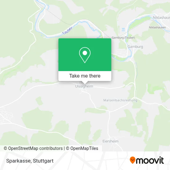 Sparkasse map