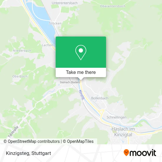 Kinzigsteg map