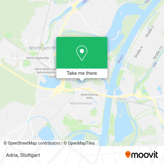 Adria map
