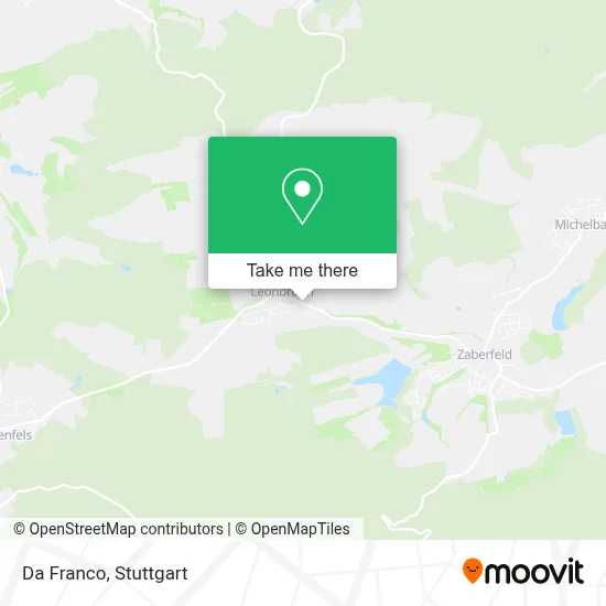 Da Franco map