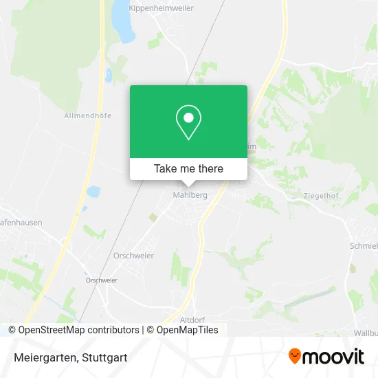 Meiergarten map