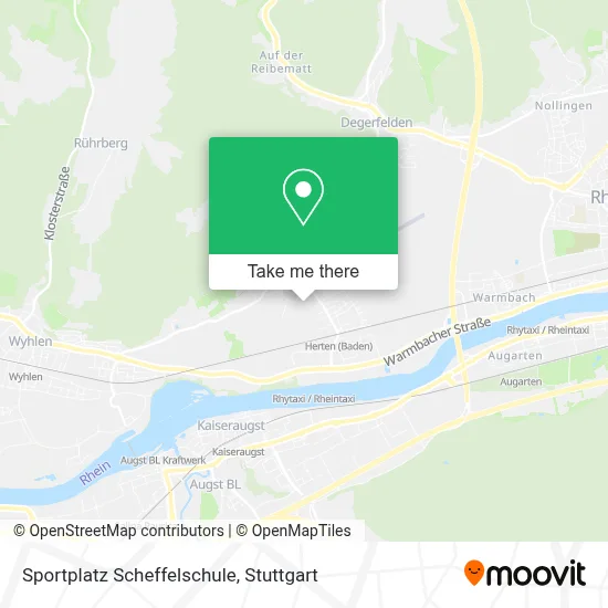 Sportplatz Scheffelschule map