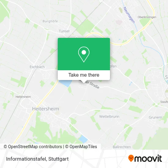Informationstafel map