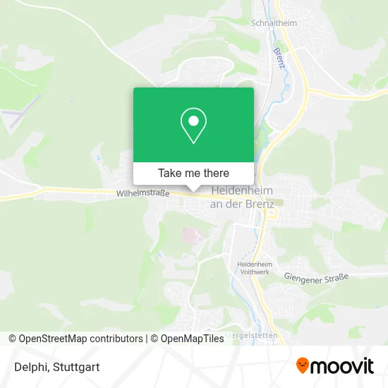 Delphi map