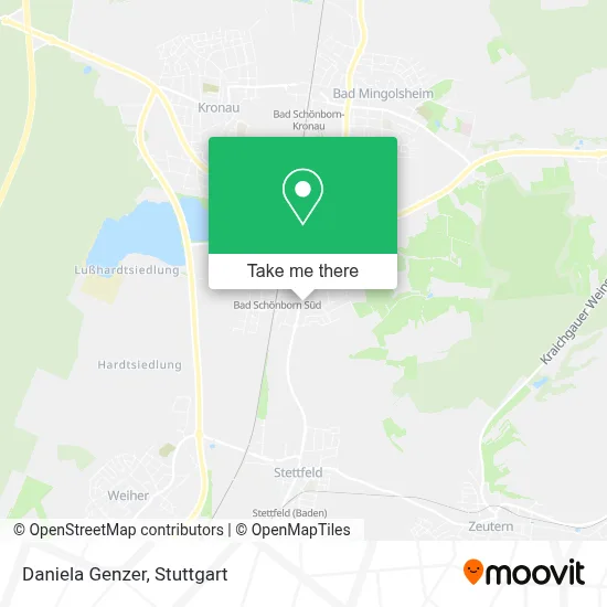 Daniela Genzer map