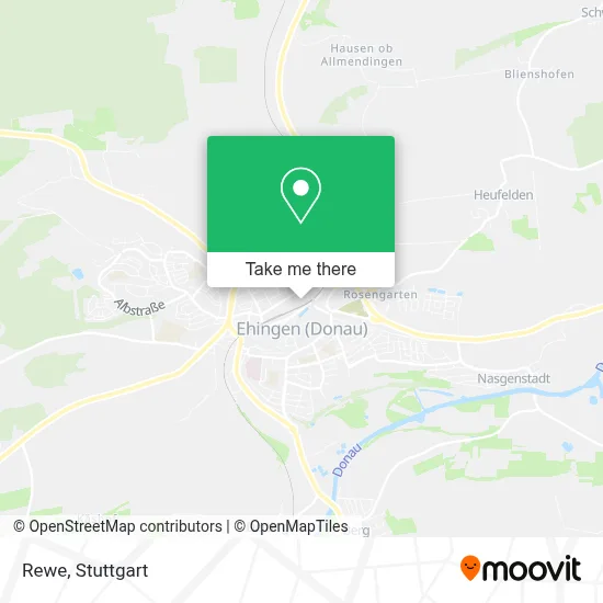 Rewe map