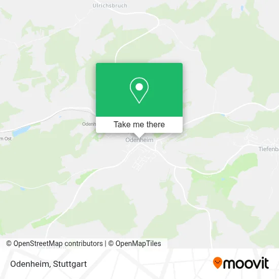 Odenheim map