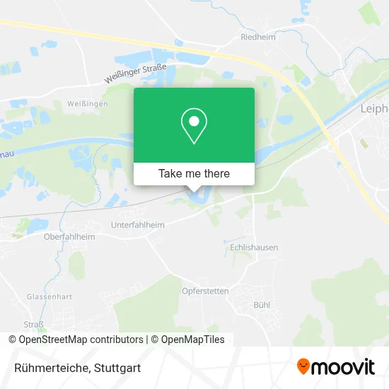 Rühmerteiche map