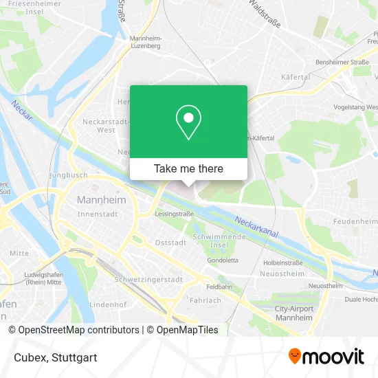 Cubex map