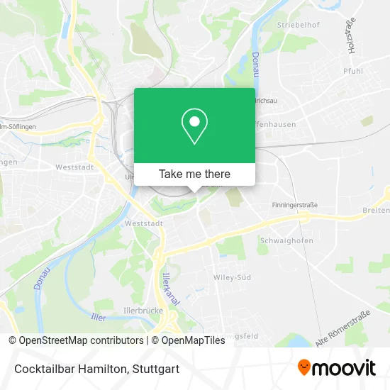 Cocktailbar Hamilton map