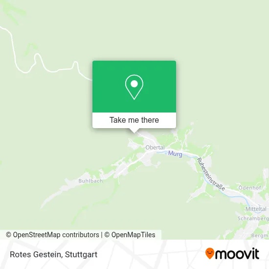 Rotes Gestein map