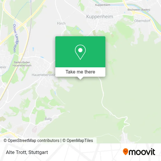 Alte Trott map