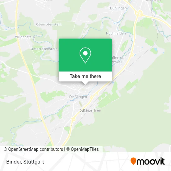 Binder map