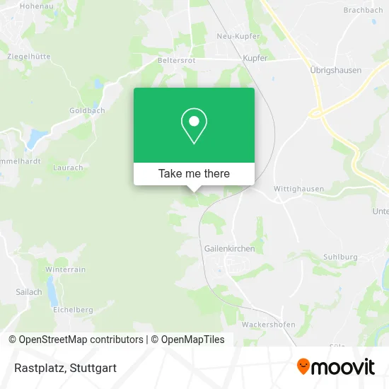 Rastplatz map