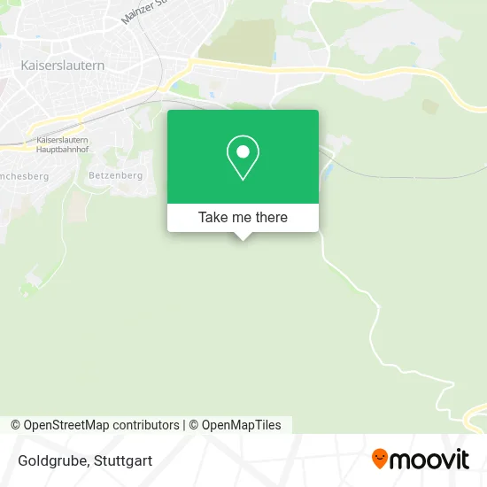 Goldgrube map