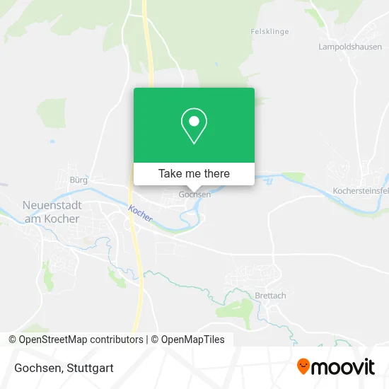Gochsen map