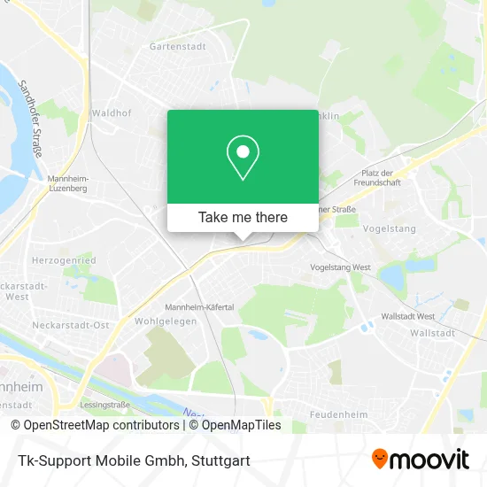 Tk-Support Mobile Gmbh map