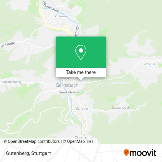 Gutenberg map