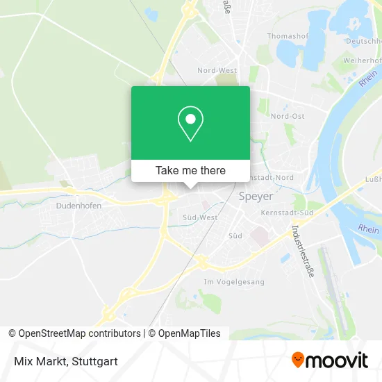Mix Markt map