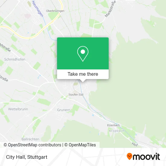 Rathaus map