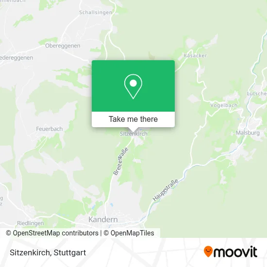 Sitzenkirch map