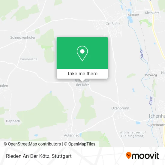 Rieden An Der Kötz map