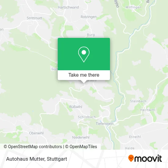 Autohaus Mutter map