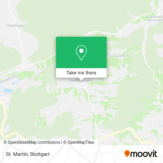 St. Martin map