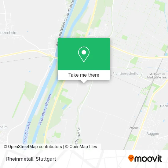 Rheinmetall map