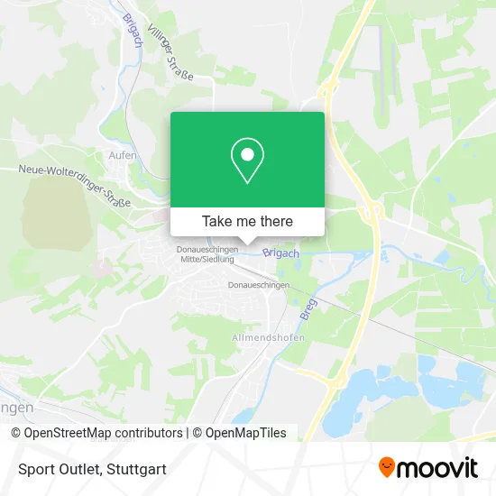 Sport Outlet map