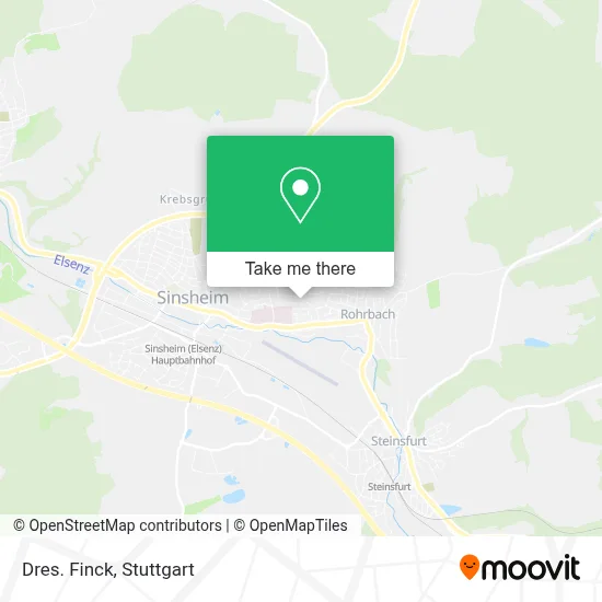 Dres. Finck map